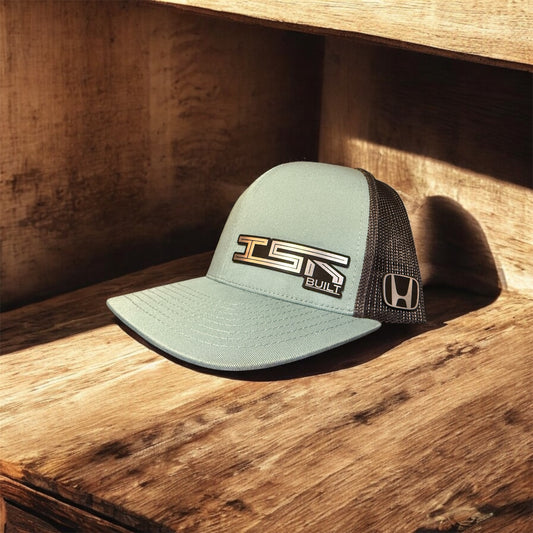 ISR Built Stainless Badge Hat w/Honda (Cobalt)